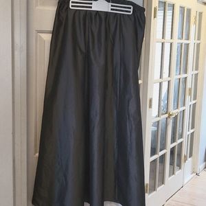 Maxi skirt, XL, silvery-gray